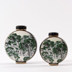 新中式創(chuàng)意現(xiàn)代軟裝陶瓷裝飾擺件樣板房售樓處玄關(guān)客廳博古架擺設(shè)